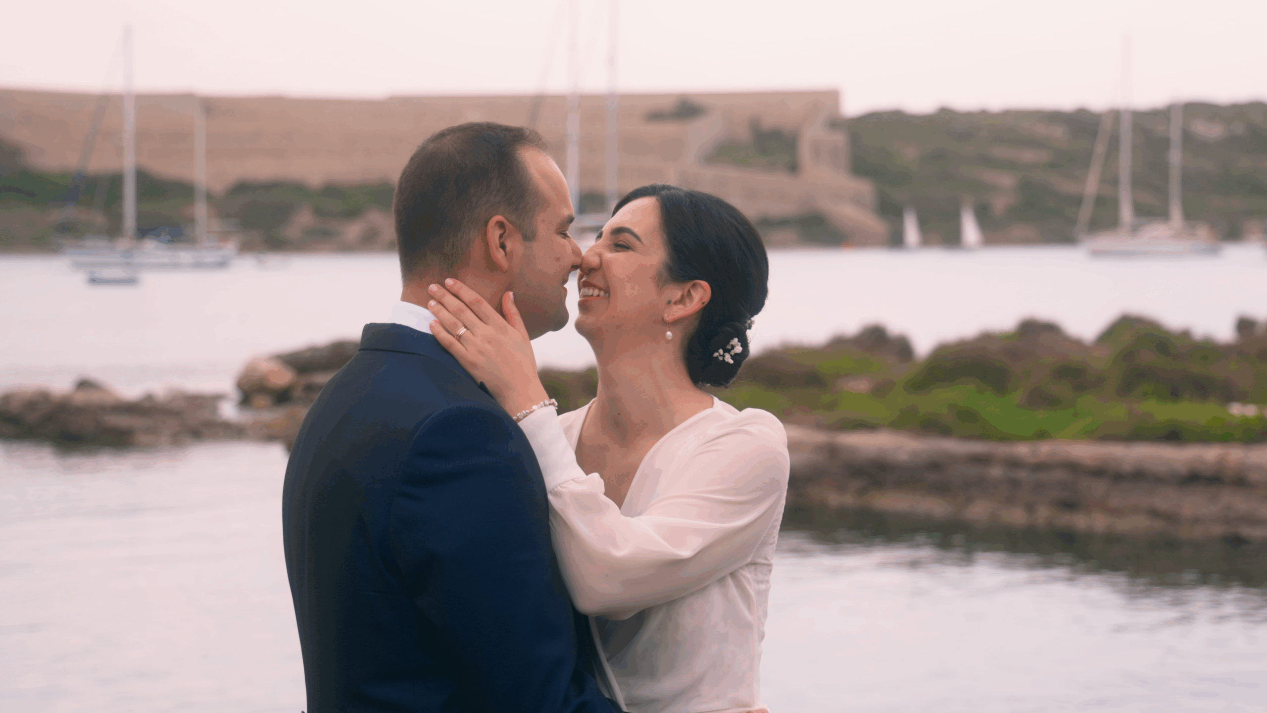 reportaje de bodas en vídeo Menorca